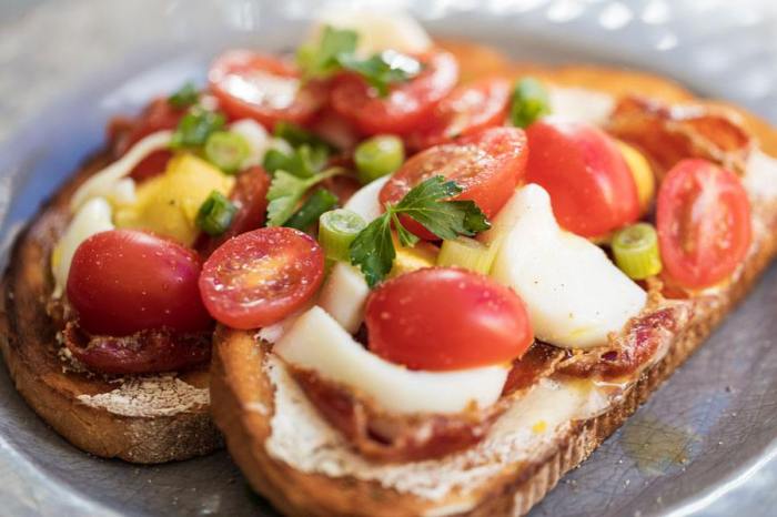 Rolle des toasts innerhalb einer gesunden ernährung